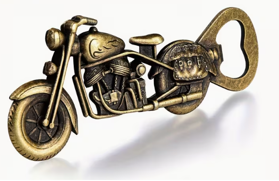 Flessen opener motor (goud kleurig)