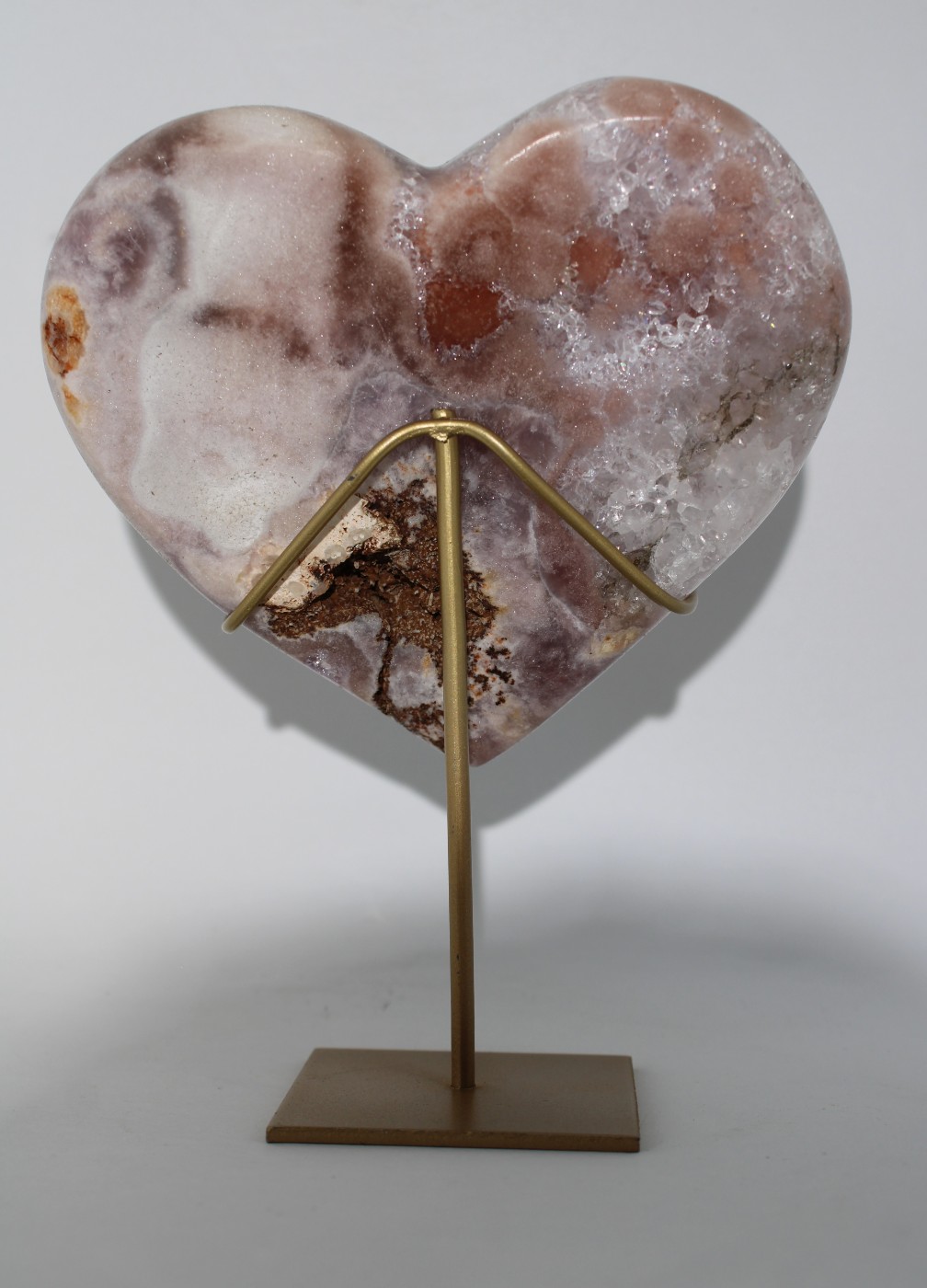 Roze Amethist op standaard