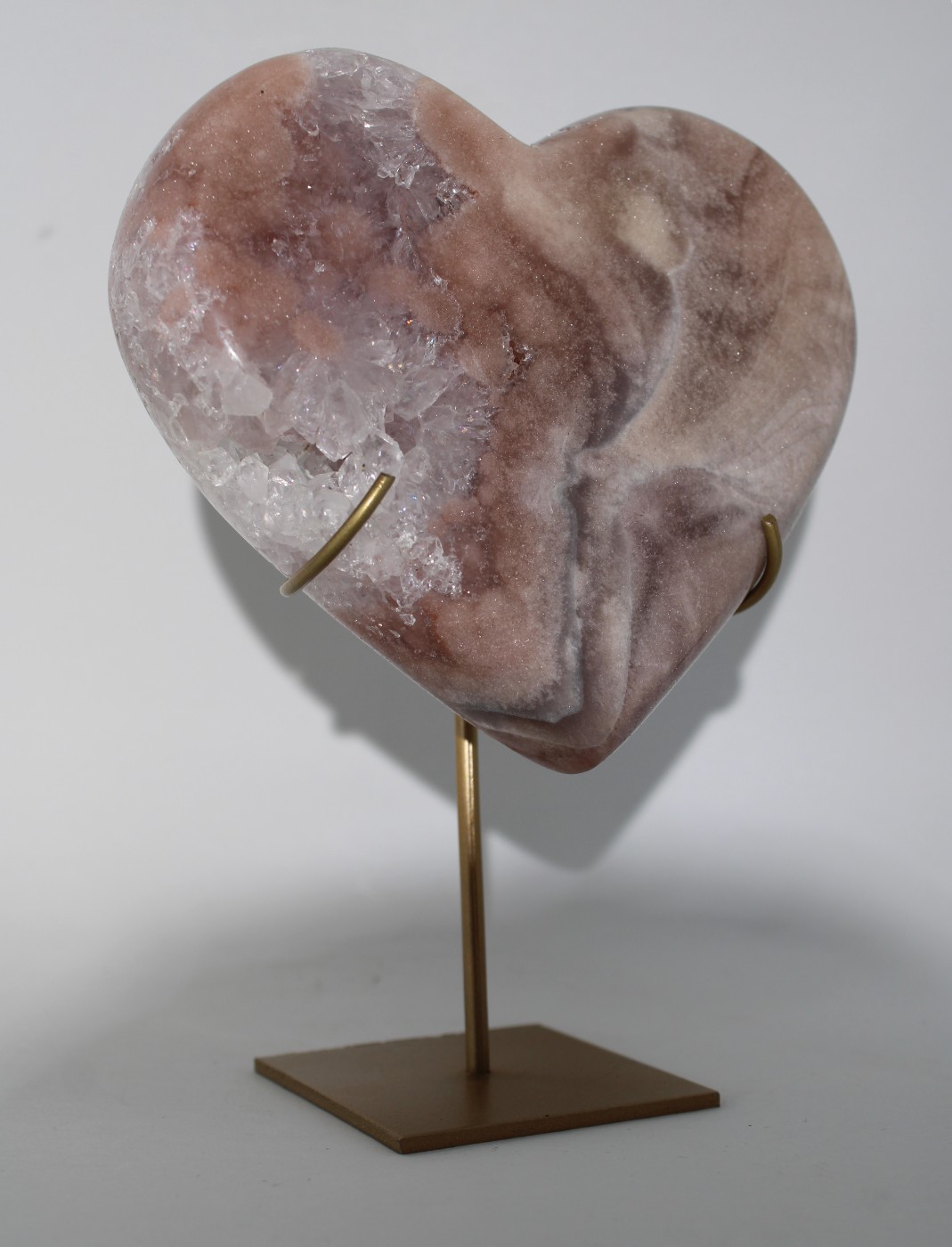 Roze Amethist op standaard