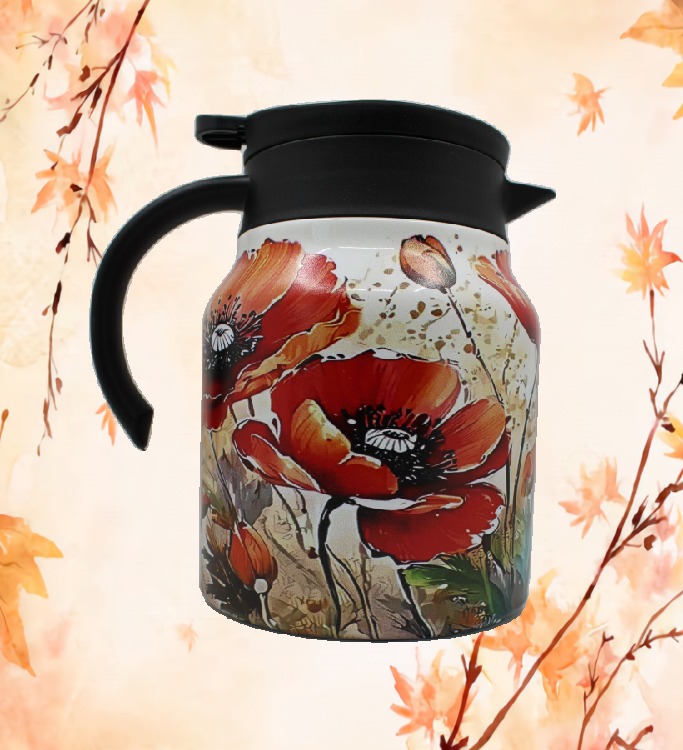 Theepot met theezeef - halloween