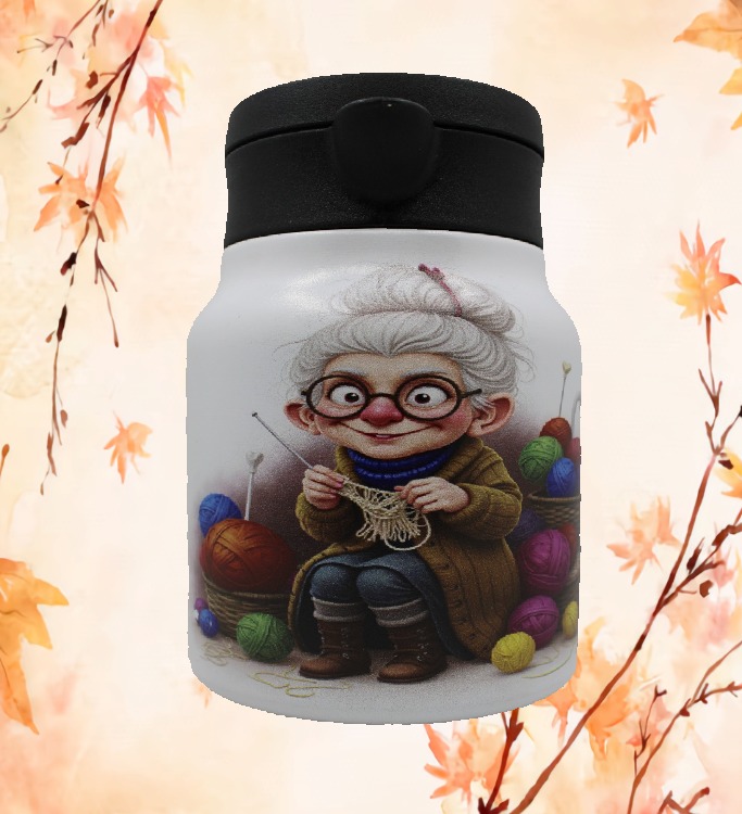 Theepot met theezeef - oma